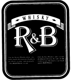 R&B WHISKY logo