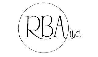 RBA INC. logo