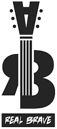RBA REAL BRAVE logo