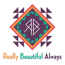 RBA REALLY BEAUTIFUL ALWAYS logo