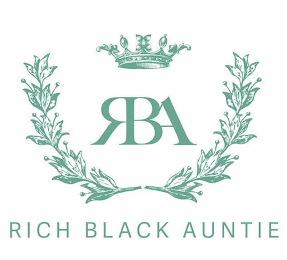 RBA RICH BLACK AUNTIE logo