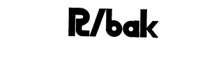R/BAK logo