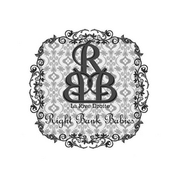 RBB LA RIVE DROITE RIGHT BANK BABIES logo