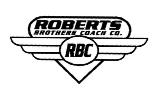RBC ROBERTS BROTHERS COACH CO. logo