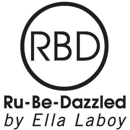 RBD RU-BE-DAZZLED BY ELLA LABOY logo