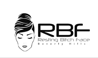 RBF RESTING BITCH FACE logo