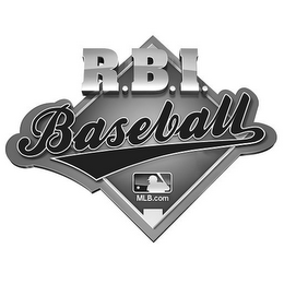 R.B.I. BASEBALL MLB.COM logo