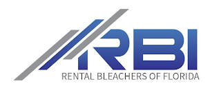 RBI RENTAL BLEACHERS OF FLORIDA logo