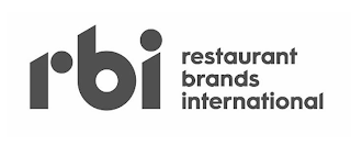 RBI RESTAURANT BRANDS INTERNATIONAL logo