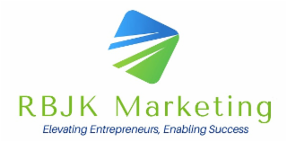 RBJK MARKETING ELEVATING ENTREPRENEURS, ENABLING SUCCESS logo
