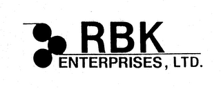 RBK ENTERPRISES, LTD. logo