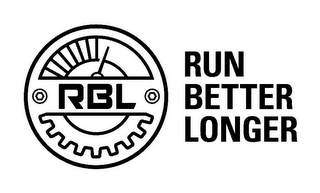RBL RUN BETTER LONGER logo