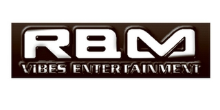 RBM VIBES ENTERTAINMENT logo