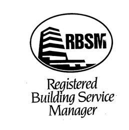RBSM REGISTERED BUILDING SERVICE MANAGER