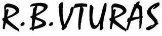 R.B.VTURAS logo