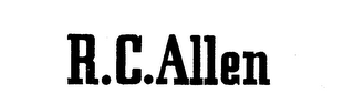R.C. ALLEN logo