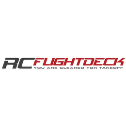RC FLIGHTDECK YOU ARE CLEARED FOR TAKEOFF logo