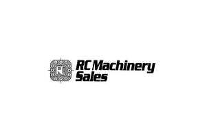 RC MACHINERY SALES logo