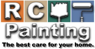 RC PAINTING THE BEST CARE FOR YOUR HOME. logo
