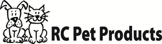 RC PET PRODUCTS logo