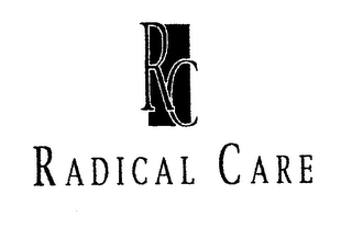 RC RADICAL CARE logo