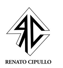 RC RENATO CIPULLO logo