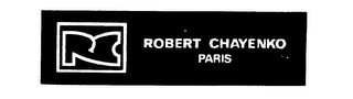 RC ROBERT CHAYENKO PARIS logo