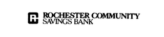 RC ROCHESTER COMMUNITY SAVINGS BANK logo
