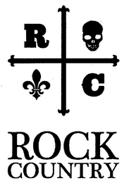 RC ROCK COUNTRY logo