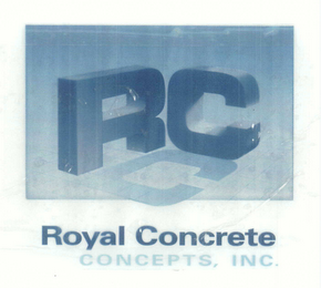 RC ROYAL CONCRETE CONCEPTS, INC. logo