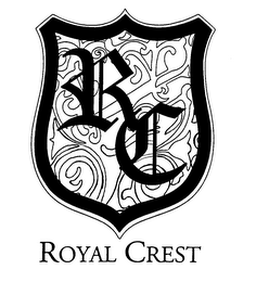 RC ROYAL CREST logo