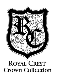 RC ROYAL CREST CROWN COLLECTION logo