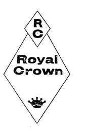 RC ROYAL CROWN logo