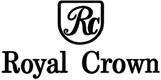 RC ROYAL CROWN logo