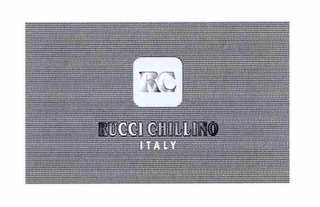 RC RUCCI CHILLINO ITALY logo