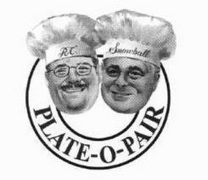 R.C., SNOWBALL, PLATE-O-PAIR logo