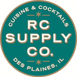 RC SUPPLY CO. CUISINE & COCKTAILS  DES PLAINES, IL logo