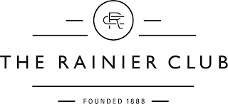 RC THE RAINIER CLUB FOUNDED 1888 logo