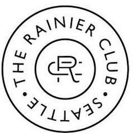 RC THE RAINIER CLUB · SEATTLE · logo