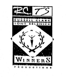 RC TS RUSSELL CLARK TONY SELZNICK WINNERS PRODUCTIONS logo