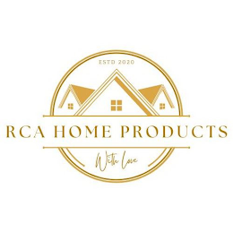 RCA HOME PRODUCTS WITH LOVE ESTD 2020 logo