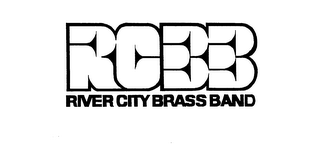 RCBB RIVER CITY BRASS BAND logo