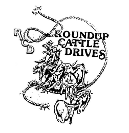RCD ROUNDUP CATTLE DRIVES logo
