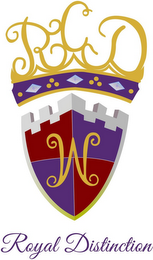 RCD W ROYAL DISTINCTION logo
