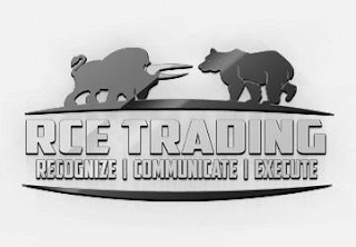 RCE TRADING RECOGNIZE COMMUNICATE EXECUTE logo