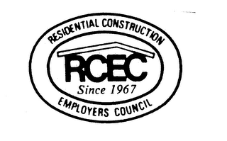 RCEC RESIDENTIAL CONSTRUCTION EMPLOYERS COUNCIL SINCE 1967 logo