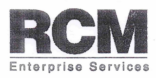 RCM ENTERPRISE SERVICES logo