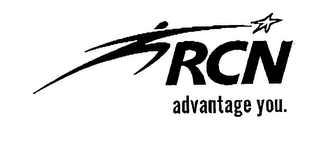 RCN ADVANTAGE YOU. logo
