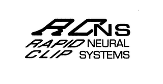 RCNS RAPID CLIP NEURAL SYSTEMS logo