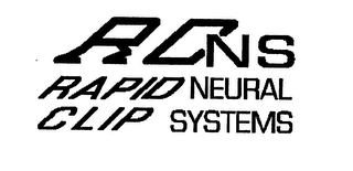 RCNS RAPID CLIP NEURAL SYSTEMS logo
